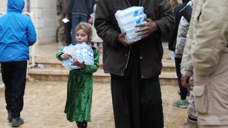 Relief Distribution in Mosul